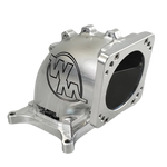 65-92mm 4150 100Deg Billet Elbow with Divider Side/Side Facing image 1