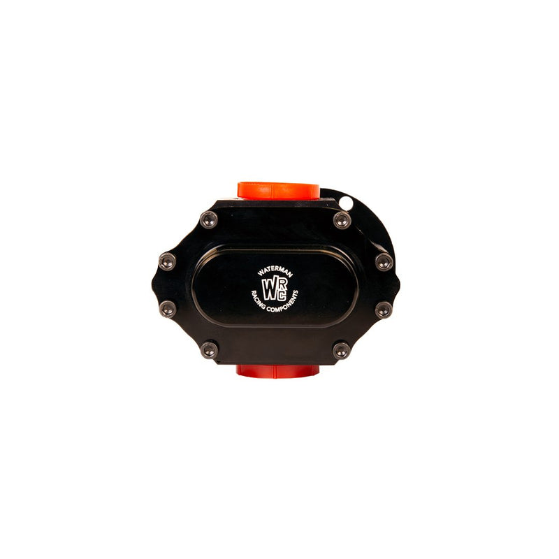 Waterman Racing Lil Bertha Pump, 3/8 Hex, Aluminum Center - Reverse Rotation / 4 Bolt / 29 GPM (1.300)