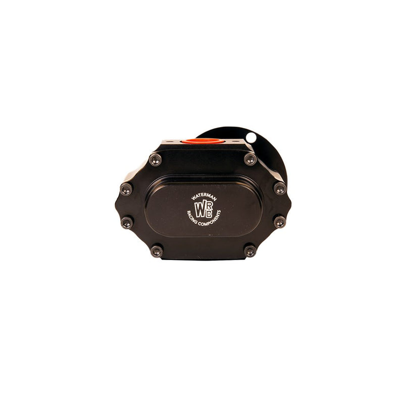 Waterman Racing Nostalgia Bertha Pump, 3/8 Hex, Steel Center - 21.75 GPM (0.950) / Reverse Rotation / 4 Bolt
