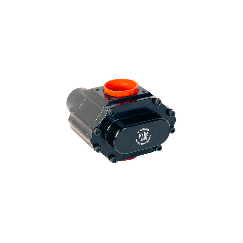 Waterman Racing Lil Bertha Pump, 3/8 Hex, Aluminum Center - Standard Rotation / Swivel / 24.95 GPM (1.100)