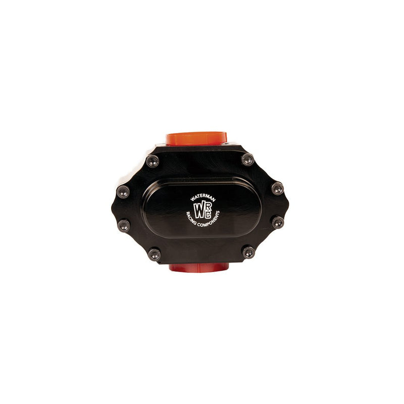 Waterman Racing Lil Bertha Pump, 3/8 Hex, Aluminum Center - Reverse Rotation / Swivel / 23 GPM (1.000)