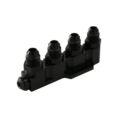 Waterman Racing Manifold, 4x AN-06 Port, Attaches to Manifold Pump