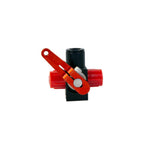Waterman Racing Valve, Shut Off, Three Way, Dash Mount, AN-06 image 1