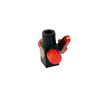 Waterman Racing Valve, Shut Off, Three Way, Dash Mount, AN-06 image 2