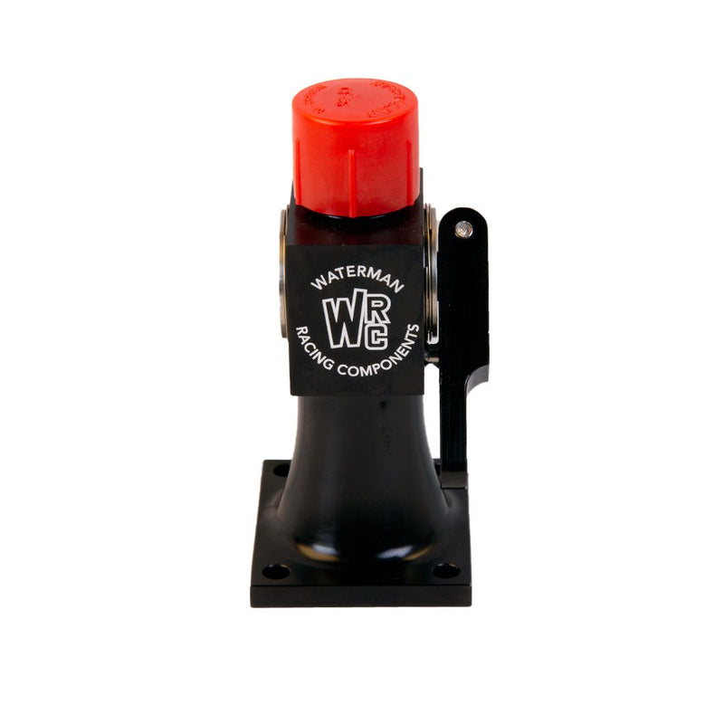 Waterman Racing Valve, Shut Off, Three Way, Tall Mount, AN-08