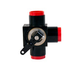 Waterman Racing Valve, Shut Off, Three Way, AN-10 image 3