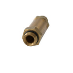Waterman Racing Check Valve, AN-08 ORB In, AN-08 Flare Out, Brass image 2