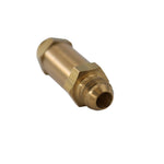 Waterman Racing Check Valve, AN-08 ORB In, AN-08 Flare Out, Brass image 3