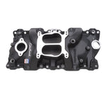 Performer Intake Manifold for 1987-95 Small-Block Chevy, Black Finish image 1