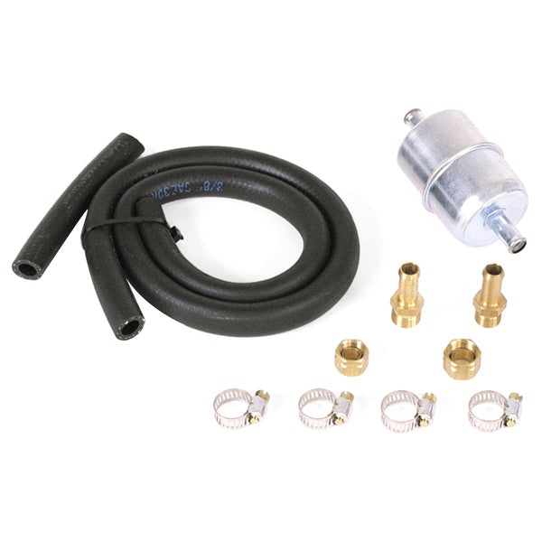 Universal Single-Feed Fuel Filter Kit #8135 Fits 5/16in Or 3/8in Lines