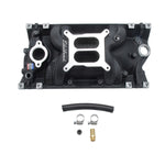Performer EPS Vortec Intake Manifold for Small-Block Chevy, Black Finish image 3