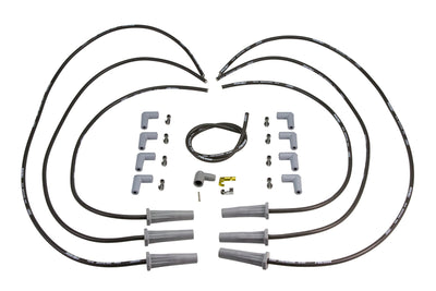 Wire Set, Firewire, 6 Cyl., Str. Plug, Hei/Socket, Univ.