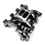 Performer RPM Small Block Chevy LS1 Intake Manifold Only, Black Plasma finish image 2