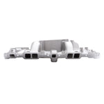 Performer Intake Manifold for 1955-86 Small-Block Chevy, Satin Finish image 3