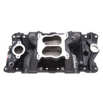 Performer Air-Gap Intake Manifold for 1955-86 Small-Block Chevy, Black Finish image 6