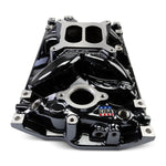 Edelbrock Perf EPS Manifold for Small-Block Chevy Vortec, Black Plasma Finish image 4