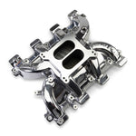 Performer RPM Small Block Chevy LS1 Intake Manifold Only, Chrome Plasma finish image 6