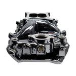 RPM Air-Gap Intake Manifold for Big Block Chevy Oval Port w/Chrome Plasma finish image 4