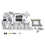 Performer Intake Manifold for 1965-79 Pontiac 326-455 Non-EGR, Polished Finish image 2