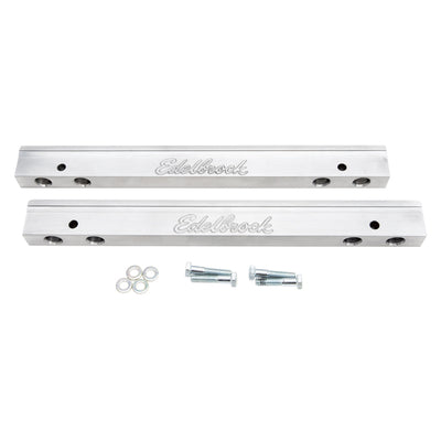 Fuel Injector Rail Kit #3637, -6 AN Clear For Pontiac V8
