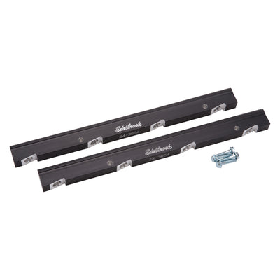 Fuel Injector Rail Kit #3654, -6 AN Black Anodized For Chevrolet LS Gen IV