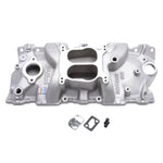 Performer Intake Manifold for 1955-86 Small-Block Chevy, Satin Finish image 4