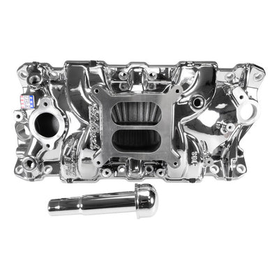 Performer EPS Intake Manifold w/Oil Fill Tube - Chrome Plasma Finish