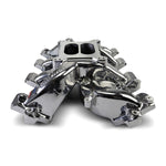 Performer RPM Small Block Chevy LS1 Intake Manifold Only, Chrome Plasma finish image 1