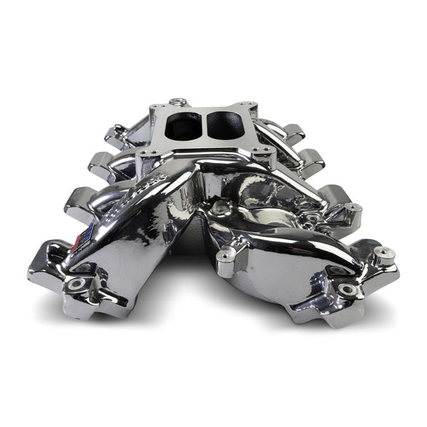 Performer RPM Small Block Chevy LS1 Intake Manifold Only, Chrome Plasma finish