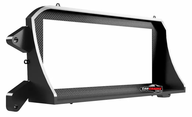 Digital Dash Beauty Backplate Insert for 1987-1989 Ford Foxbody Mustang - CarChains3d