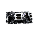 RPM Air-Gap Intake Manifold for Big Block Chevy Oval Port w/Chrome Plasma finish image 2