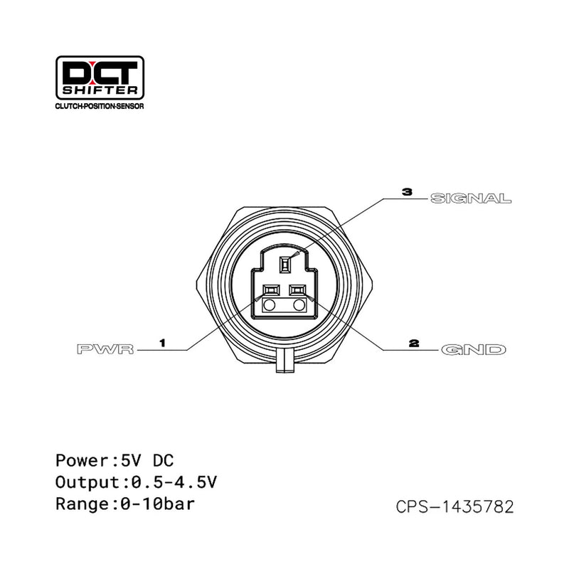 DCT Clutch simulator Remote w/ Clutch position sensor