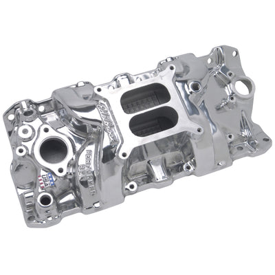 Performer RPM Small Block Chevy Polished Intake Manifold