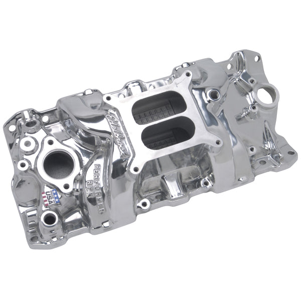 Performer RPM Small Block Chevy Polished Intake Manifold