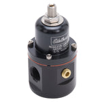 Carbureted Adjustable Bypass Fuel Pressure Regulator (160 GPH) in Black Finish image 3