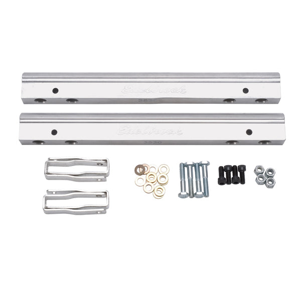 Fuel Injection Fuel Rail #3630, -6 AN Clear For Chevrolet Small-Block
