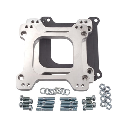 Carb Adapter #2694 Mounts 4150 Holley Carb Sideways On Tunnel Ram 0.55 in-Pair