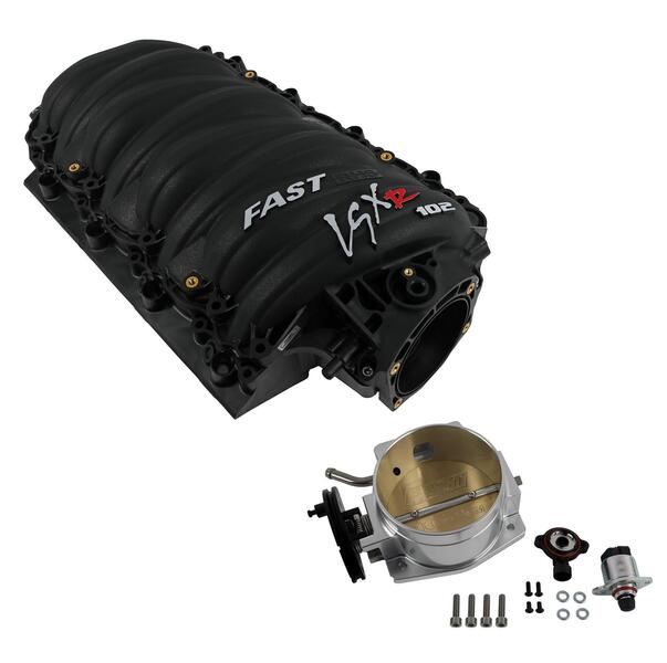 Throttle Body / Manifold Kit, 102 Mm Throttle Body W/ 102mm Black Gen III Manifold