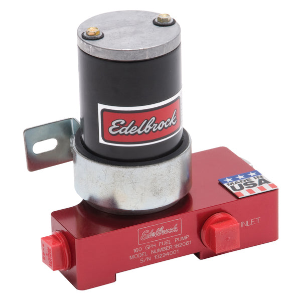 Red Electric Fuel Pump - 160 GPH