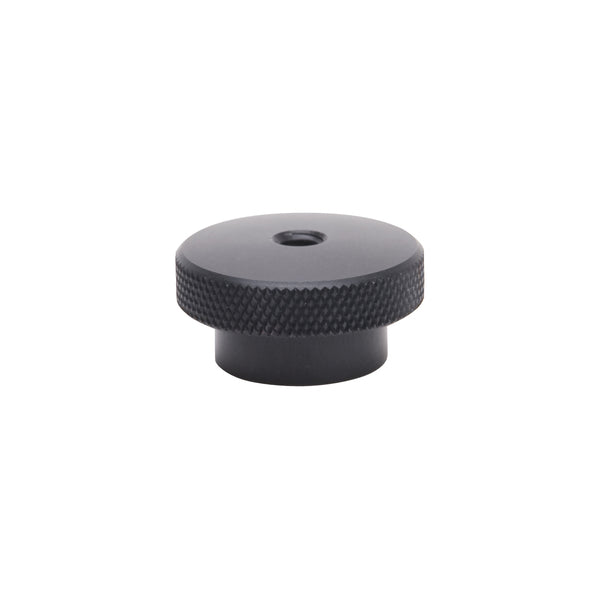 Black Anodized Knurled Nut for Oval Air Cleaners