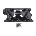 Performer 351-W Intake Manifold for S/B Ford 351 Windsor, Black Finish image 4