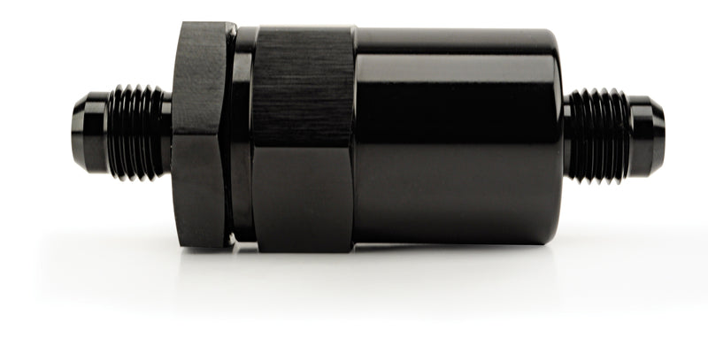Fuel Filter, -6an Black Inlet/Outlet