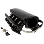 Intake Manifold, Rhs Sheet Met Al, LS Cathedral Port, Black W/ Fuel Rail Kit image 2