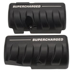 Edelbrock Supercharger Aluminum Coil Covers #41123 For 2005-13 Corvette image 1