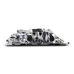 Performer 2-O Manifold for 1965-90 B/B Chevy Oval Port Heads, Chrome Plasma image 4