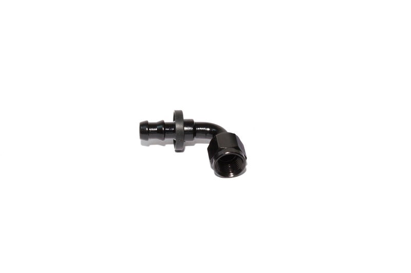 Fitting, -6an 90deg Push Lock End