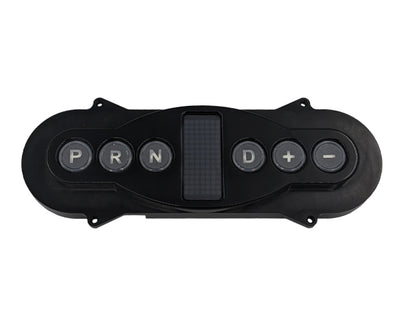 GSM Black Anodized Push Button Shifter Remote - Inline Style - Horizontal