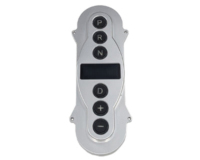 GSM Polished Anodized Push Button Shifter Remote - Inline Style - Vertical