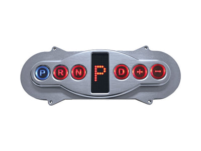 GSM Polished Anodized Push Button Shifter Remote - Inline Style - Horizontal