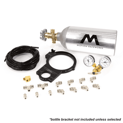 Motion Raceworks Twin Wastegate Turbocharged CO2 Kit — w/o bottle bracket